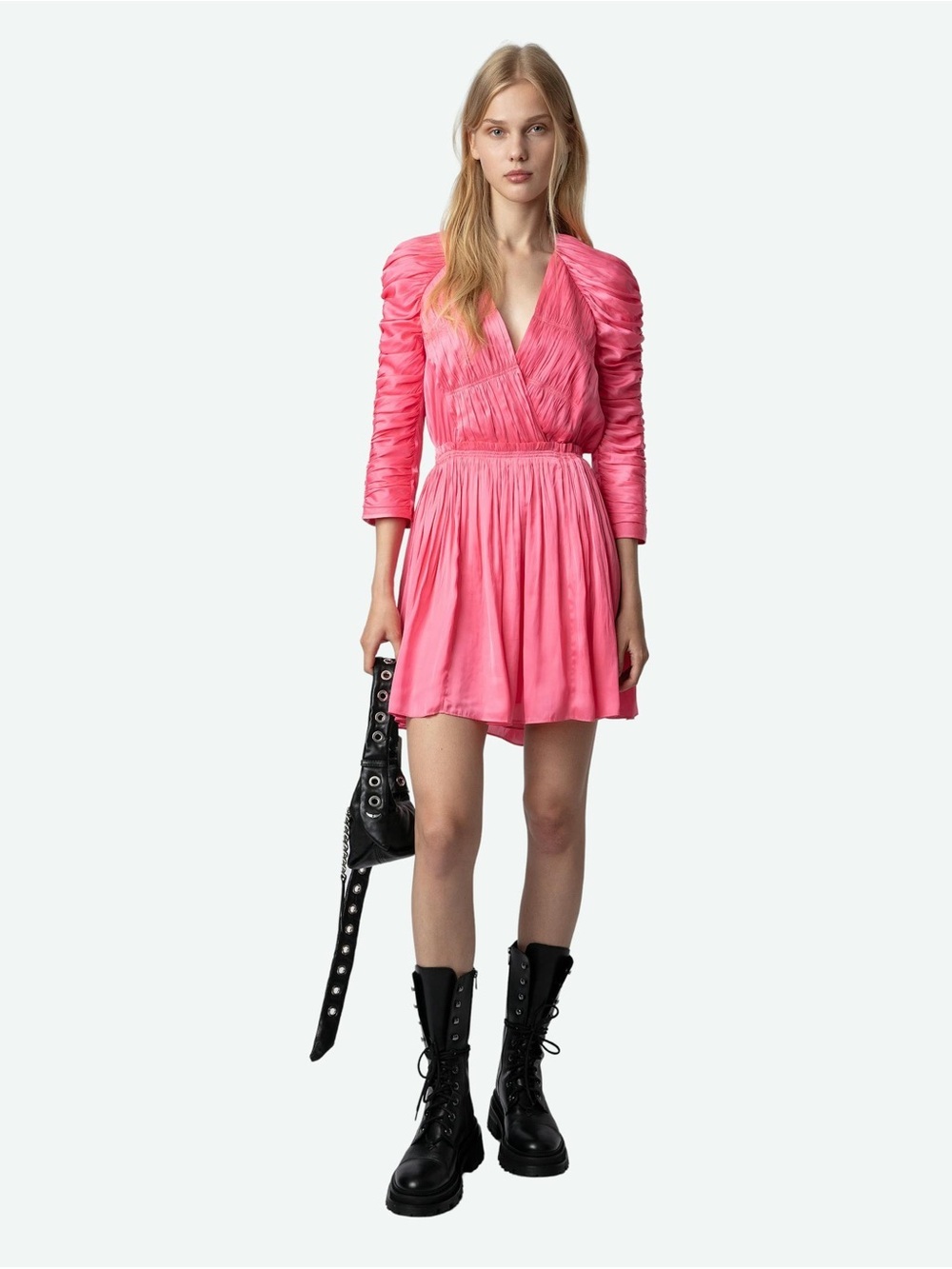 Zadig & Voltaire Realine Satin Dress Size XS NWOT
